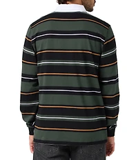 O'Neill Tickets Striped Long Sleeve Rugby Shirt