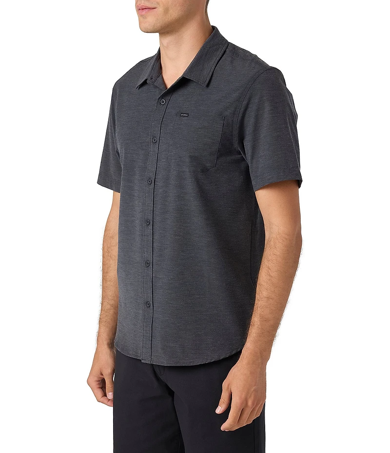O'Neill Traverse Short Sleeve Solid Woven Shirt