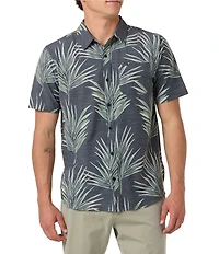 O'Neill Tropical Printed Short Sleeve Slub Woven Shirt