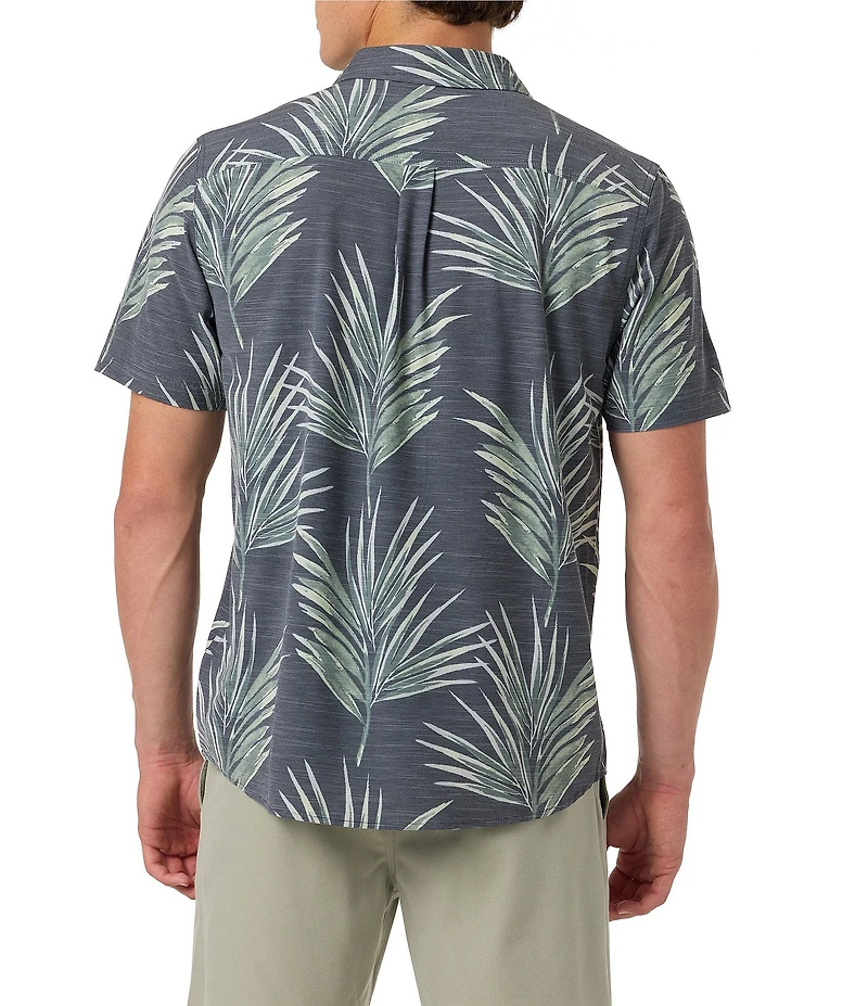 O'Neill Tropical Printed Short Sleeve Slub Woven Shirt