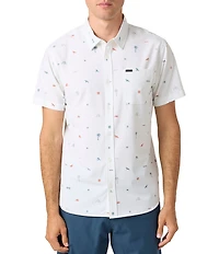O'Neill TRVLR UPF Traverse Short Sleeve Standard Fit Woven Shirt