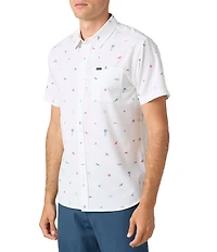 O'Neill TRVLR UPF Traverse Short Sleeve Standard Fit Woven Shirt