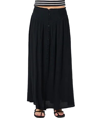 O'Neill Tryston Pleated Long Skirt