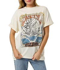 O'Neill Wave Rider Short Sleeve Oversized T-Shirt