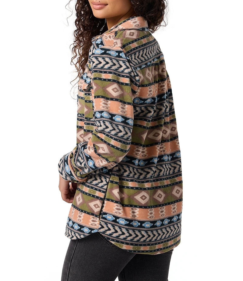 O'Neill Zuma Printed Long Sleeve Superfleece Shirt