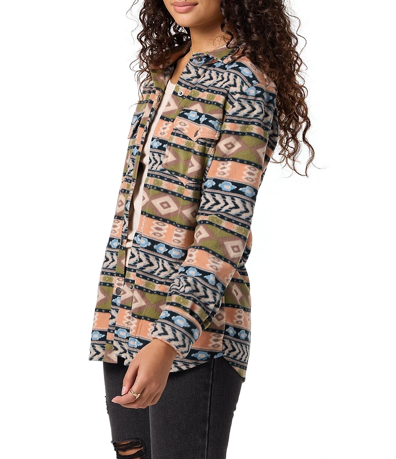 O'Neill Zuma Printed Long Sleeve Superfleece Shirt