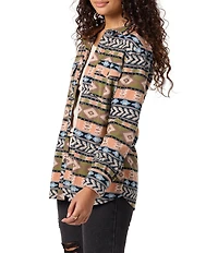 O'Neill Zuma Printed Long Sleeve Superfleece Shirt