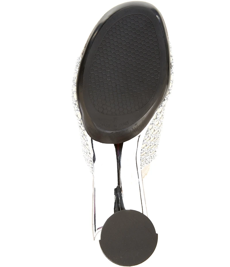 Onex Cookie Metallic Woven Dress Sandals