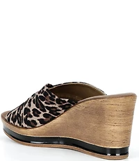 Onex Criss Cross Slip On Wedge Sandals