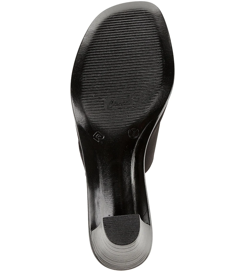 Onex Crista Fabric Banded Slip On High Heel Sandals