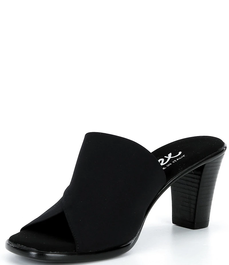 Onex Crista Fabric Banded Slip On High Heel Sandals