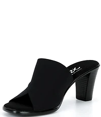 Onex Crista Fabric Banded Slip On High Heel Sandals