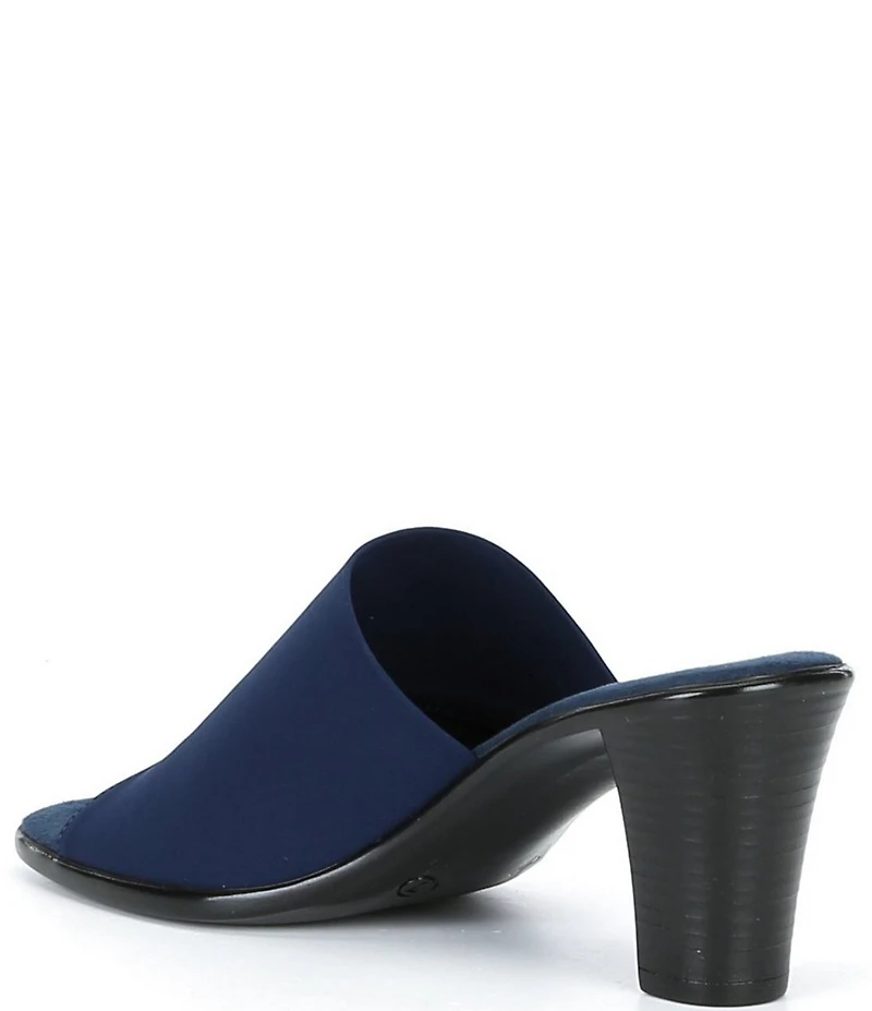 Onex Crista Fabric Banded Slip On High Heel Sandals