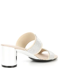 Onex Hanna Rhinestone Embellished Slide Dress Sandals
