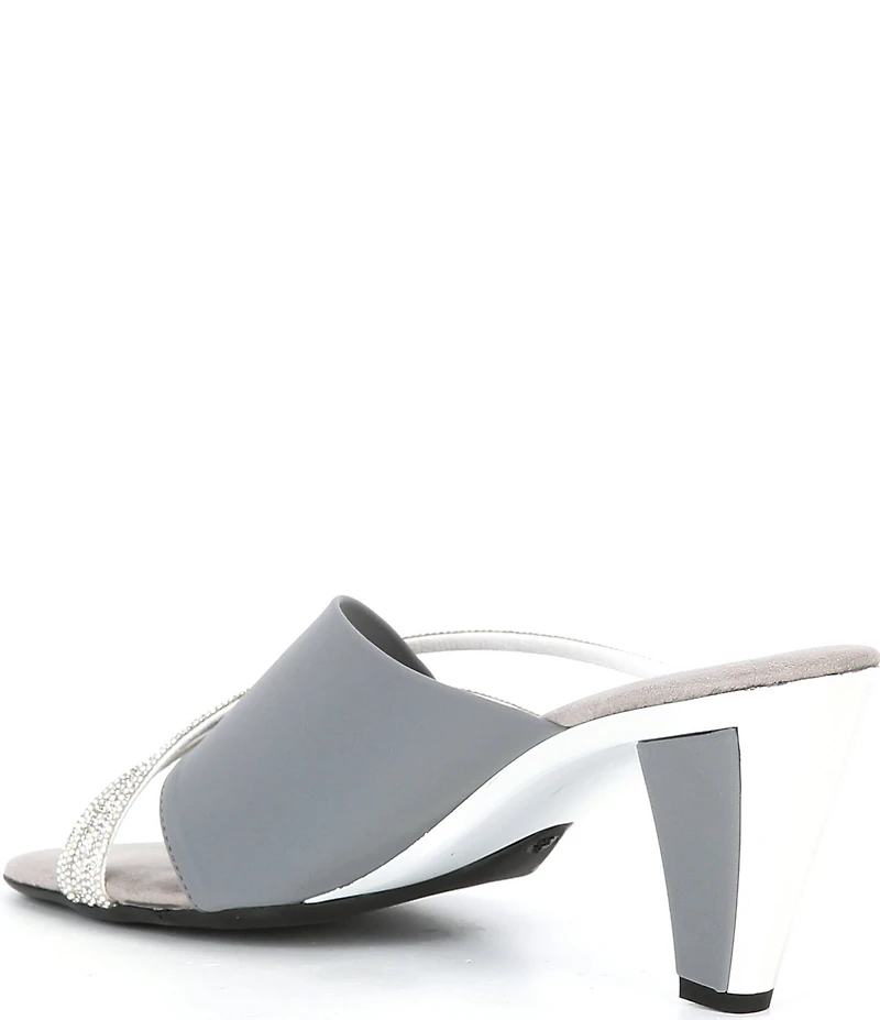 Onex Havana Rhinestone Embellished Slide Sandals