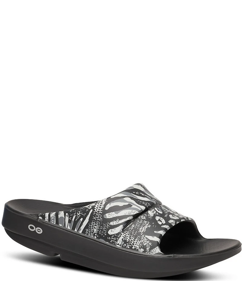 OOFOS Combo Camo Ooahh Limited Edition Slide Sandals