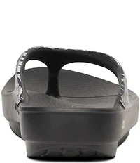 OOFOS Combo Camo Oolala Limited Thong Sandals
