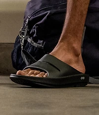 OOFOS Men's OOahh Machine Washable Slide Sandals