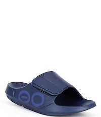OOFOS Men's OOahh Sport Flex Washable Pool Slide Sandals
