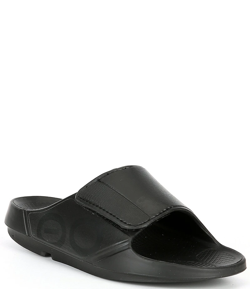 OOFOS Men's OOahh Sport Flex Washable Pool Slide Sandals