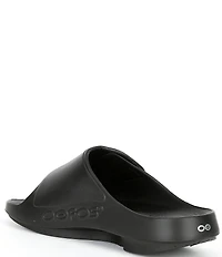 OOFOS Men's OOahh Sport Flex Washable Pool Slide Sandals