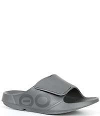 OOFOS Men's OOahh Sport Flex Washable Pool Slide Sandals
