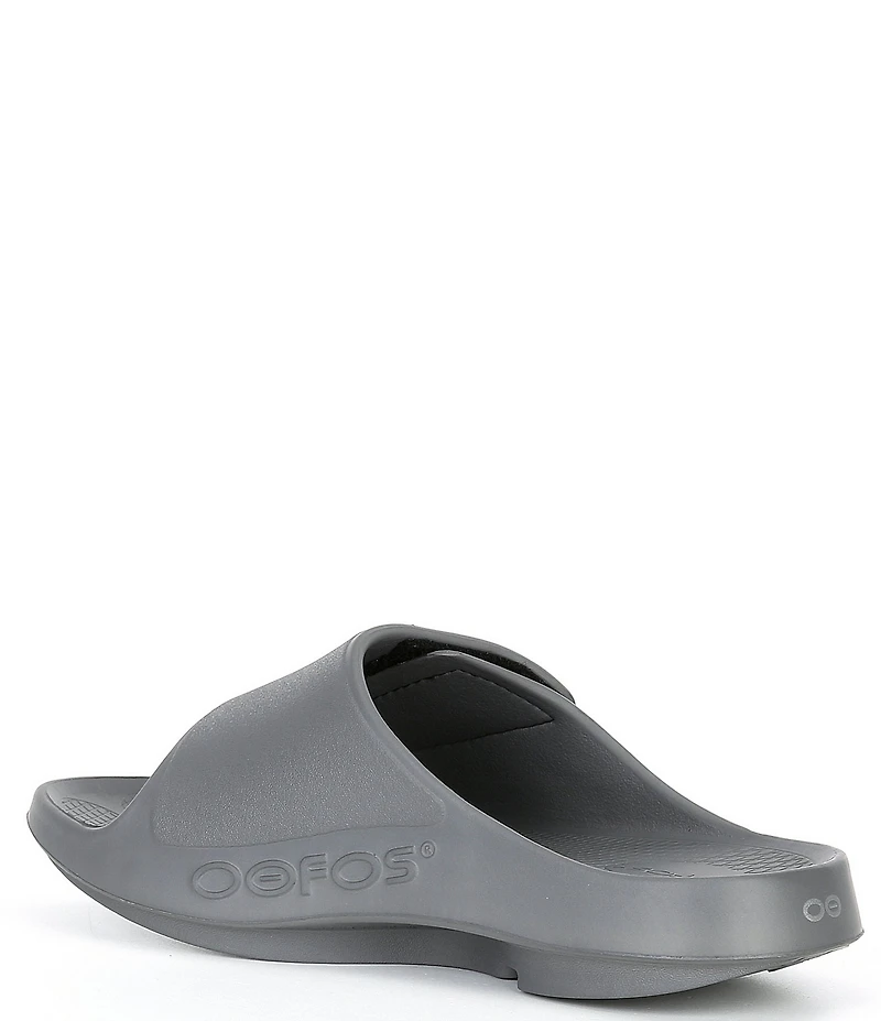 OOFOS Men's OOahh Sport Flex Washable Pool Slide Sandals