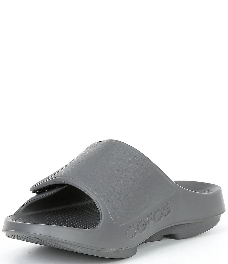 OOFOS Men's OOahh Sport Flex Washable Pool Slide Sandals