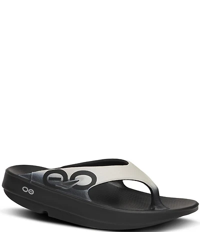 OOFOS Men's OOriginal Ombre Logo Sport Flip-Flops