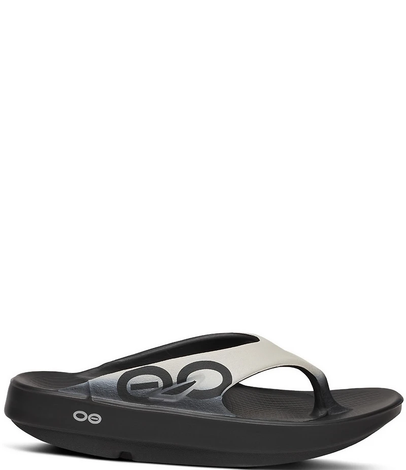 OOFOS Men's OOriginal Ombre Logo Sport Flip-Flops