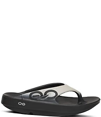 OOFOS Men's OOriginal Ombre Logo Sport Flip-Flops