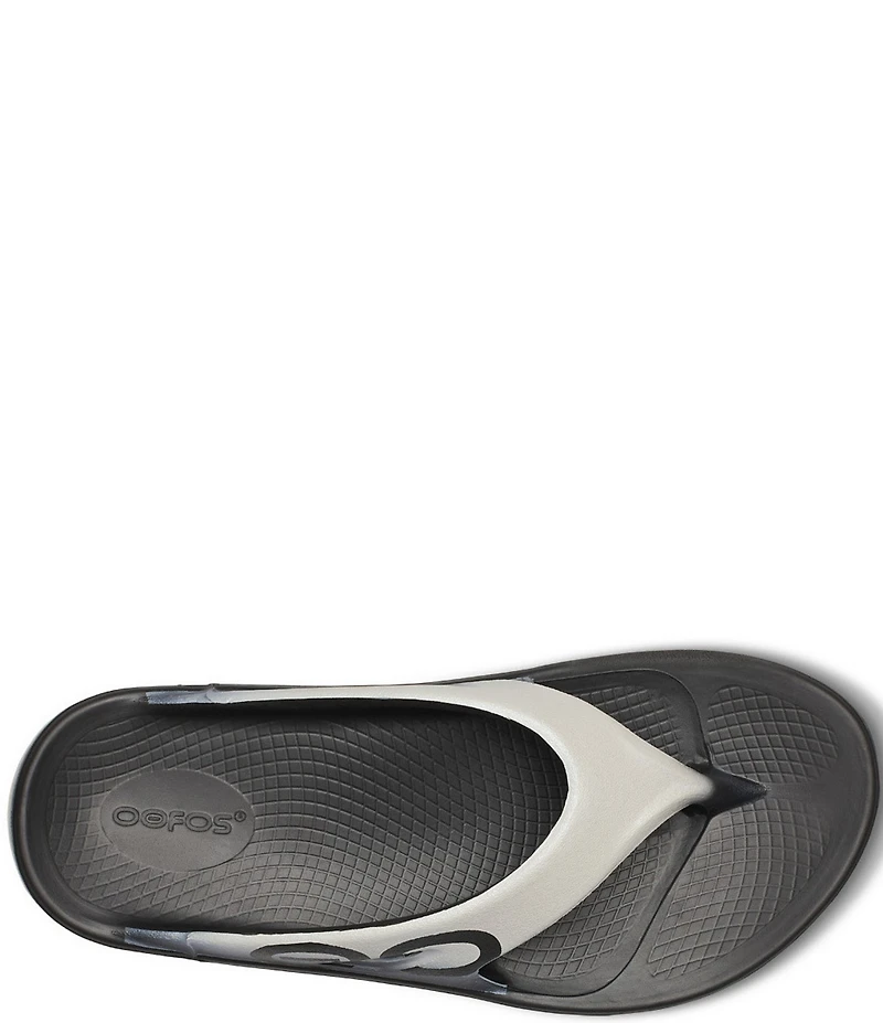 OOFOS Men's OOriginal Ombre Logo Sport Flip-Flops