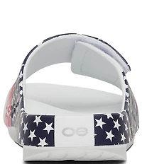 OOFOS Men's USA OOahh Machine Washable Slide Sandals