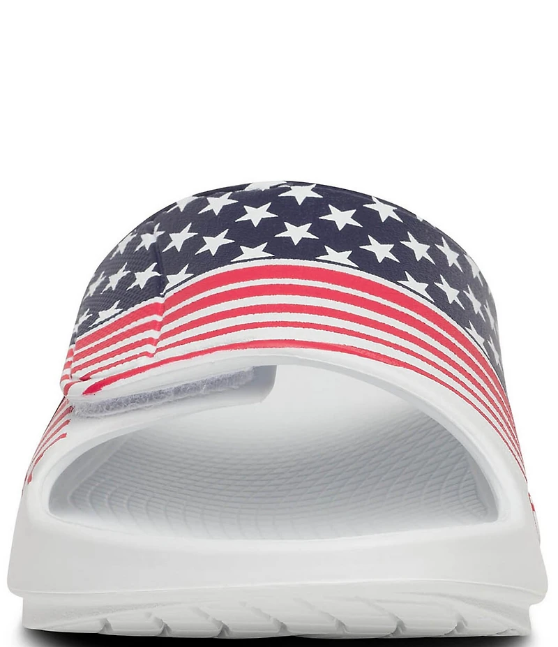 OOFOS Men's USA OOahh Machine Washable Slide Sandals