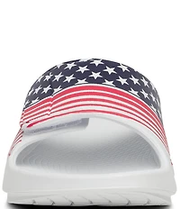 OOFOS Men's USA OOahh Machine Washable Slide Sandals