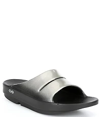 OOFOS OOahh Luxe Recovery Slide Sandals