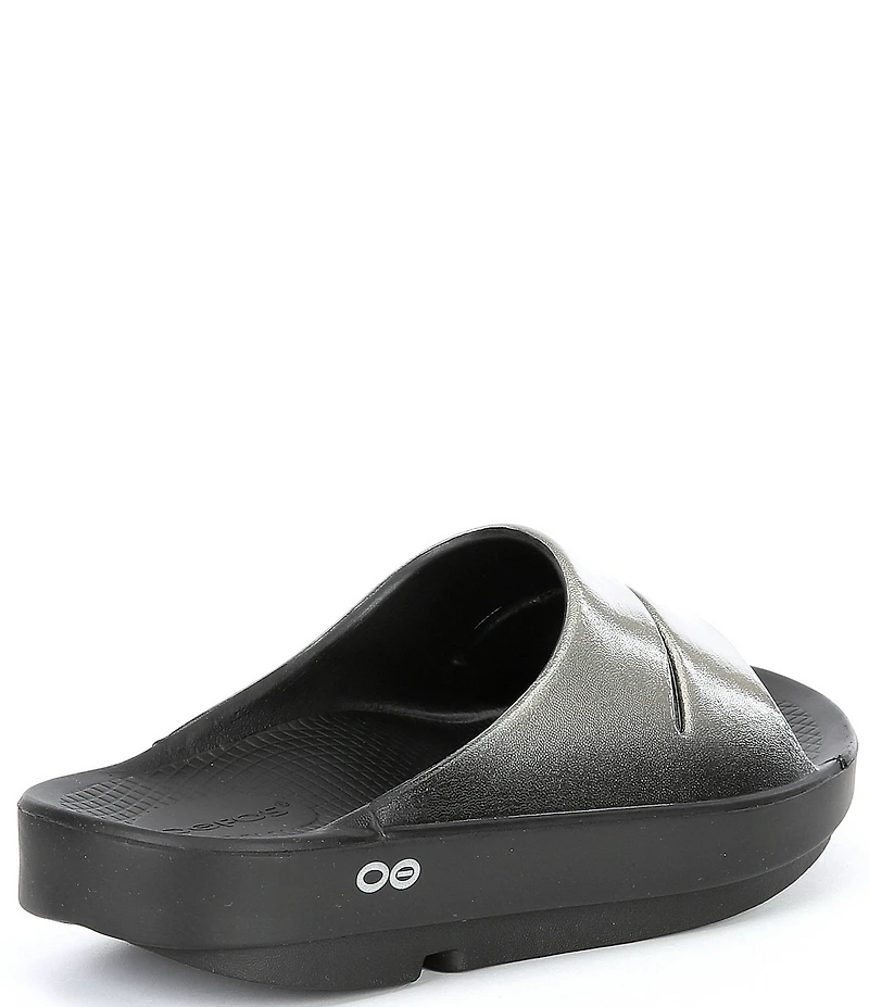 OOFOS OOahh Luxe Recovery Slide Sandals