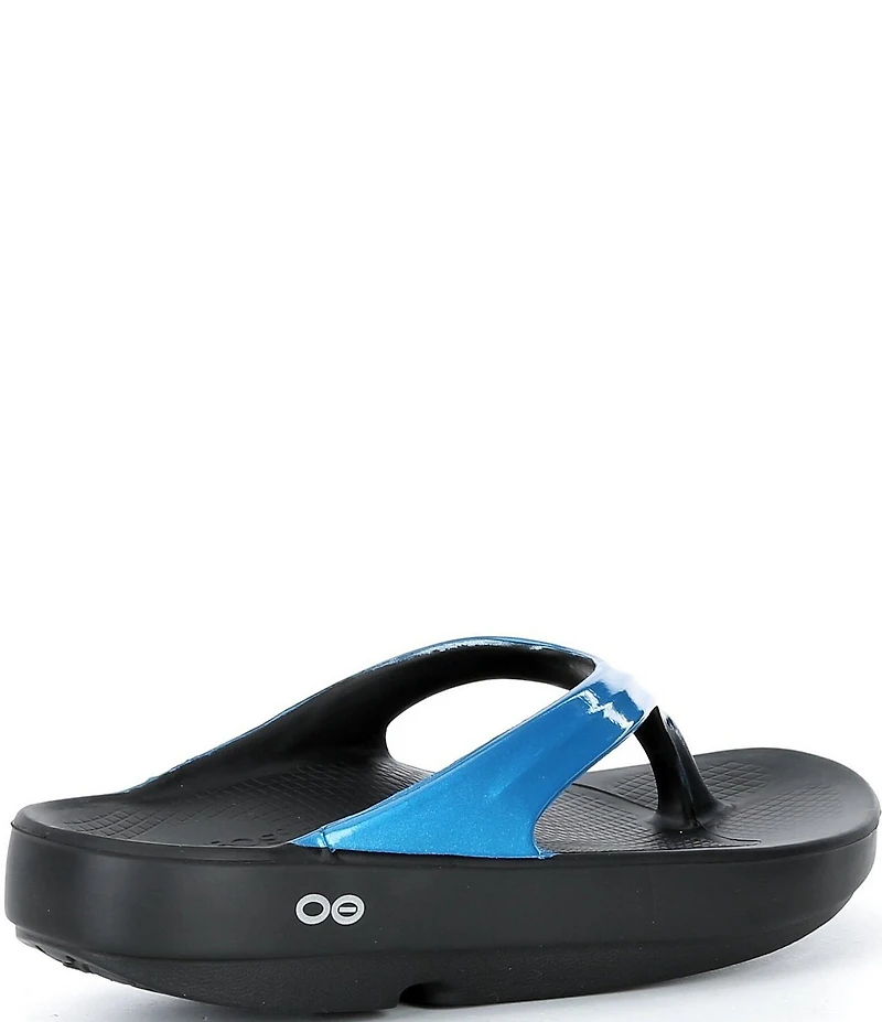 OOFOS Women's OOlala Luxe Recovery Thong Sandals