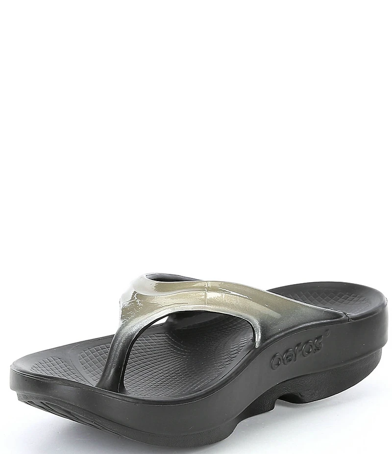 OOFOS Women's OOlala Luxe Recovery Thong Sandals