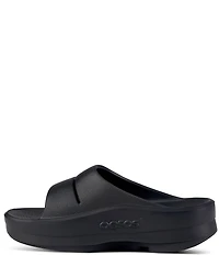 OOFOS OOmega OOahh Recovery Platform Slide Sandals