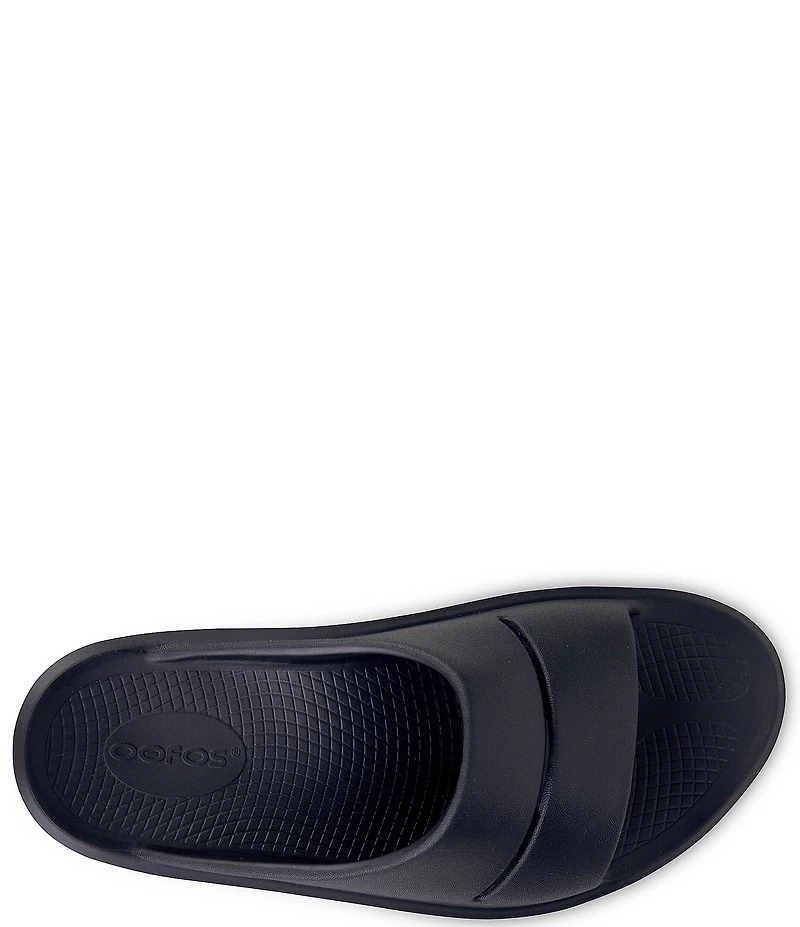 OOFOS OOmega OOahh Recovery Platform Slide Sandals