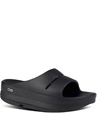 OOFOS OOmega OOahh Recovery Platform Slide Sandals