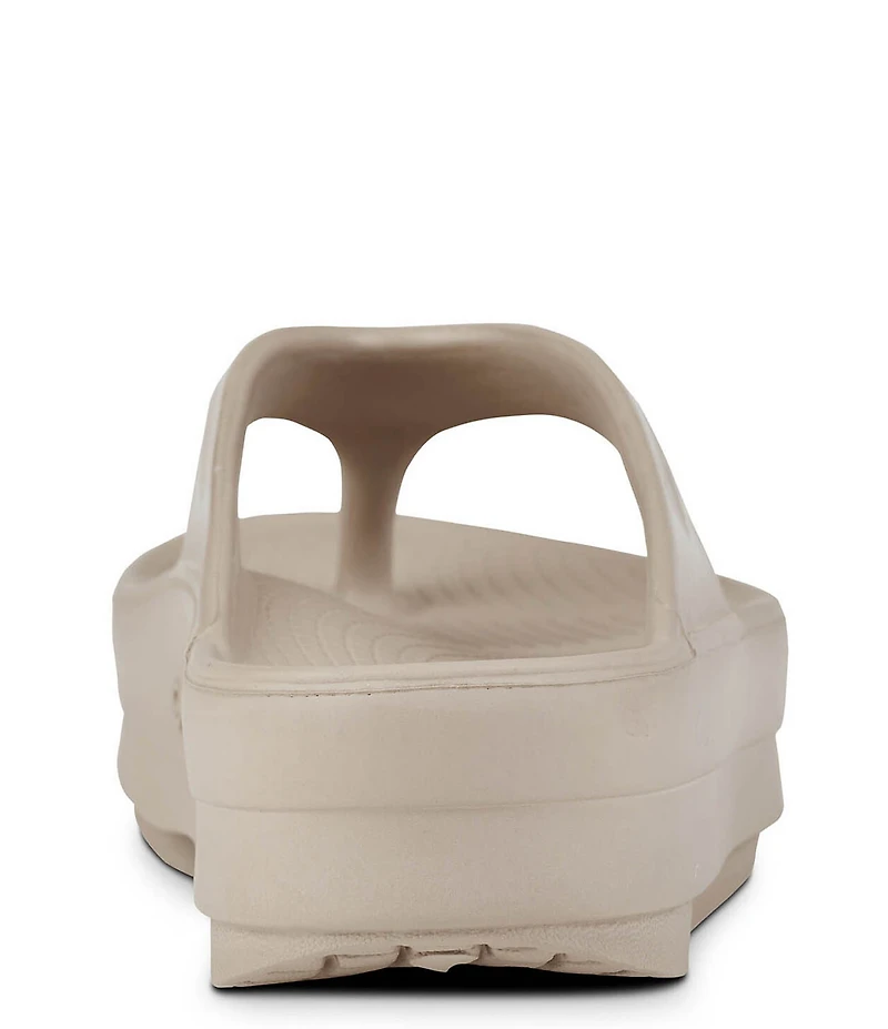 OOFOS OOmega Recovery Thong Platform Sandals