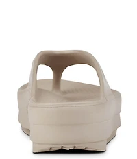 OOFOS OOmega Recovery Thong Platform Sandals
