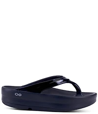 OOFOS OOmega Recovery Thong Platform Sandals