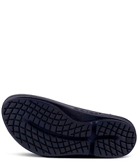 OOFOS OOmega Recovery Thong Platform Sandals