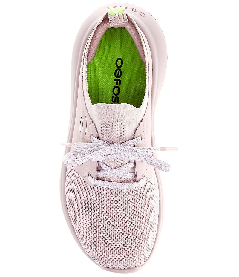 OOFOS Oomy Stride Fabric Mesh Sneakers