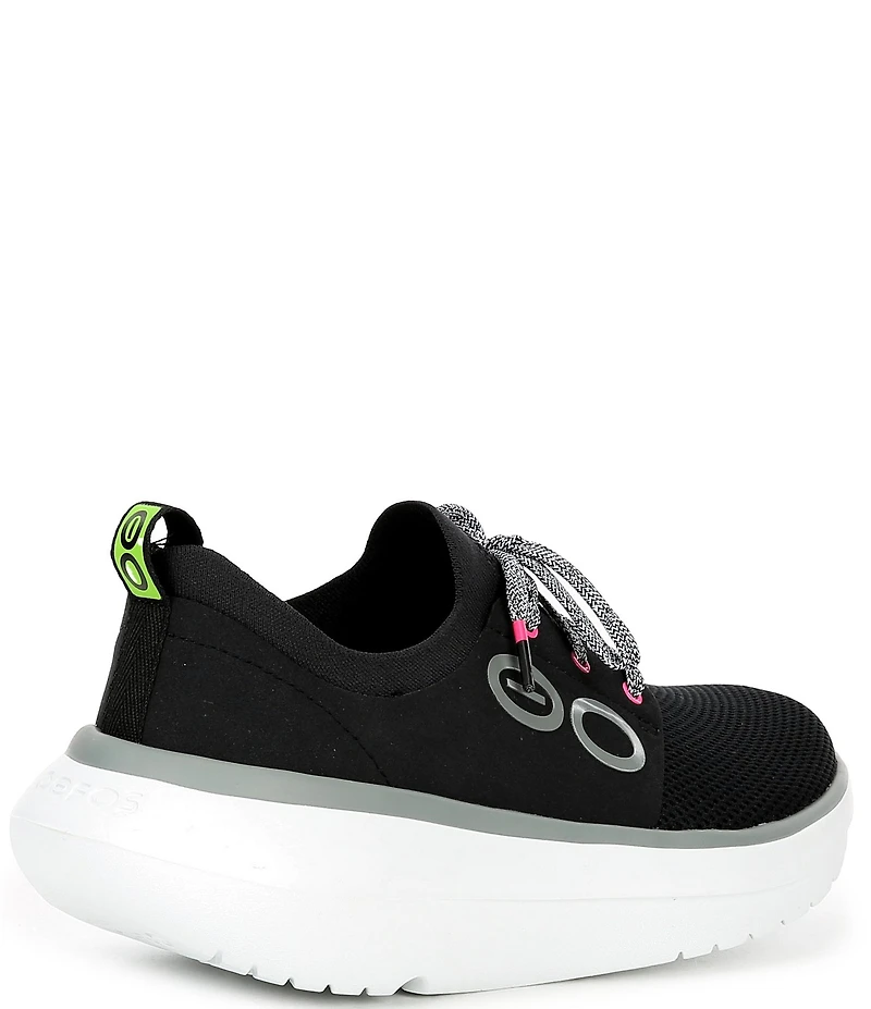 OOFOS Oomy Stride Fabric Mesh Sneakers