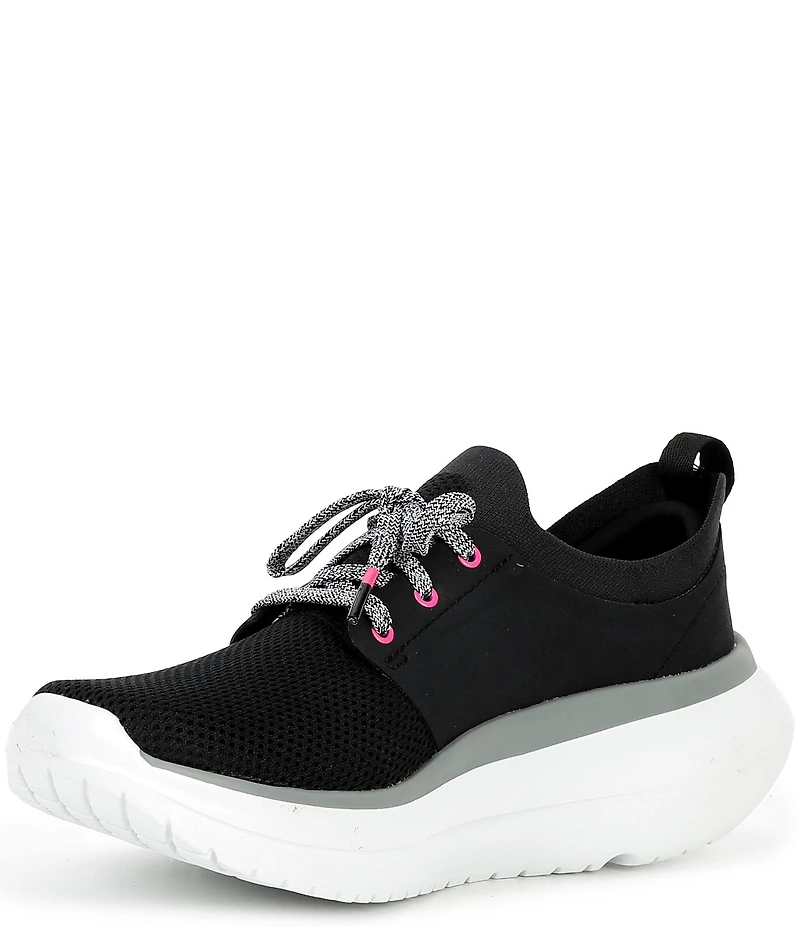 OOFOS Oomy Stride Fabric Mesh Sneakers