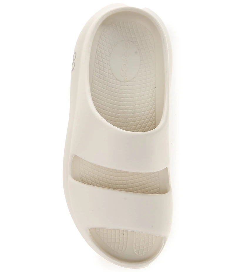 OOFOS Sunburst OOyea Recovery Platform Slide Sandals